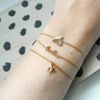 Souvenir Goldplated Bracelet Banana