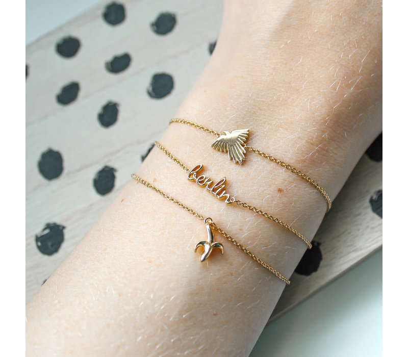 Souvenir Goldplated Armband Adelaar