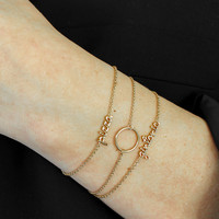 Souvenir Goldplated Bracelet Circle