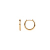 Essentials Goldplated Hoop Huggie Egaal Klein