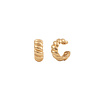 All the Luck in the World Essentials Goldplated Cuff Croissant