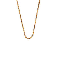 Essentials Goldplated Necklace Twisted Big