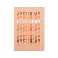 Kaart Love From Amsterdam