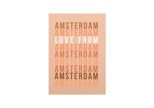 All the Luck in the World Kaart Love From Amsterdam