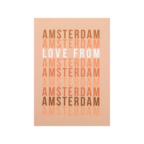 Card Love From Amsterdam 