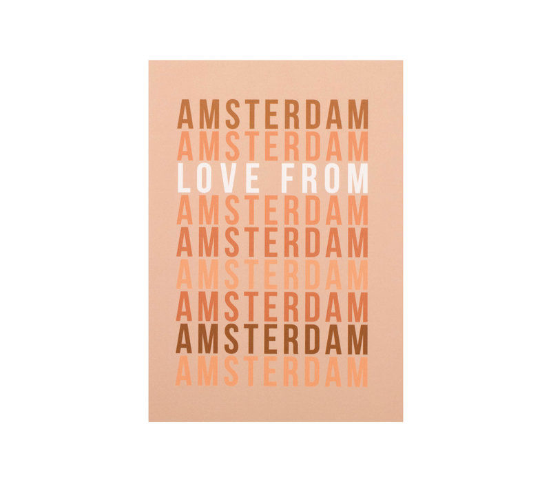 Card Love From Amsterdam