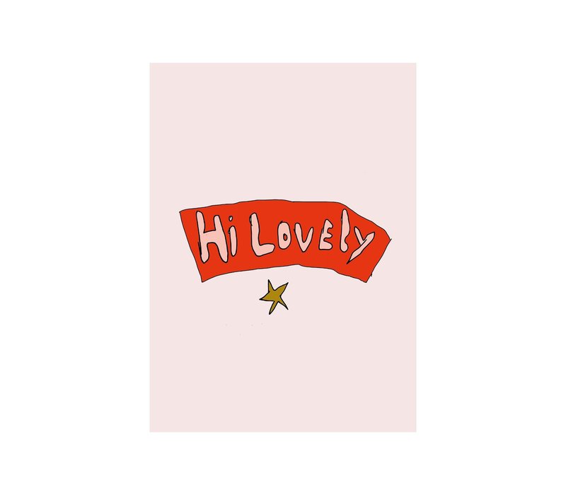 Kaart - Hi Lovely