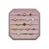 All the Luck in the World Velvet ring display box  Lilac