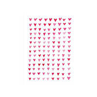 Postcard - Hearts