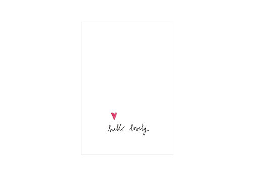 All the Luck in the World Postcard - Hello Lovely
