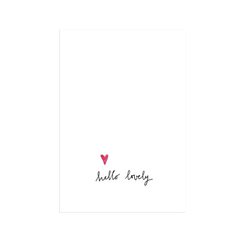 Postcard - Hello Lovely 