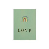 Postcard - Rainbow Love