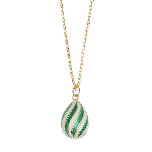 Sunlight Goldplated Necklace Striped Balloon 