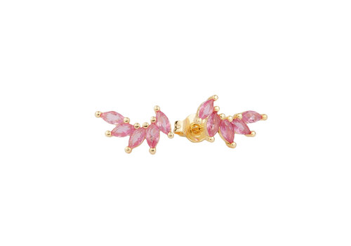 All the Luck in the World Sunlight Goldplated Studs Grote Wings