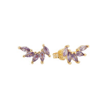 Sunlight Goldplated Studs Big Wings