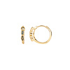 Sunlight Goldplated Hoops Trio Zirconia Ombre
