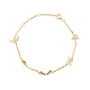 Sunlight Goldplated Bracelet Moonstar Charms Opal