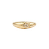 All the Luck in the World Oasis Goldplated Ring Rond Basic Ster