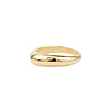 Oasis Goldplated Ring Round Basic Big