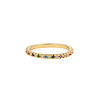 All the Luck in the World Oasis Goldplated Ring Zirconia Multi Dots