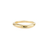 All the Luck in the World Oasis Goldplated Ring Round Basic Medium