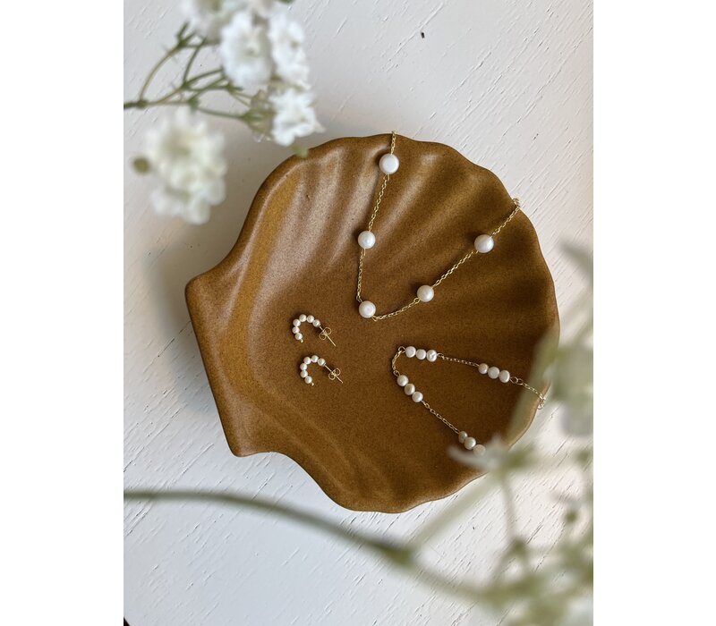 Sunlight Goldplated Kleine Zoetwater Parels