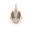 All the Luck in the World Wonder Goldplated Charm Beetle Zirconia