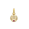 Wonder Goldplated Bedel Ster Maan Parel
