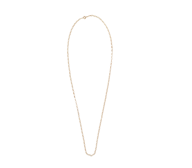 Wonder Goldplated Necklace Globe Link Long