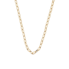 Wonder Goldplated Ketting Bolle Schakel Kort
