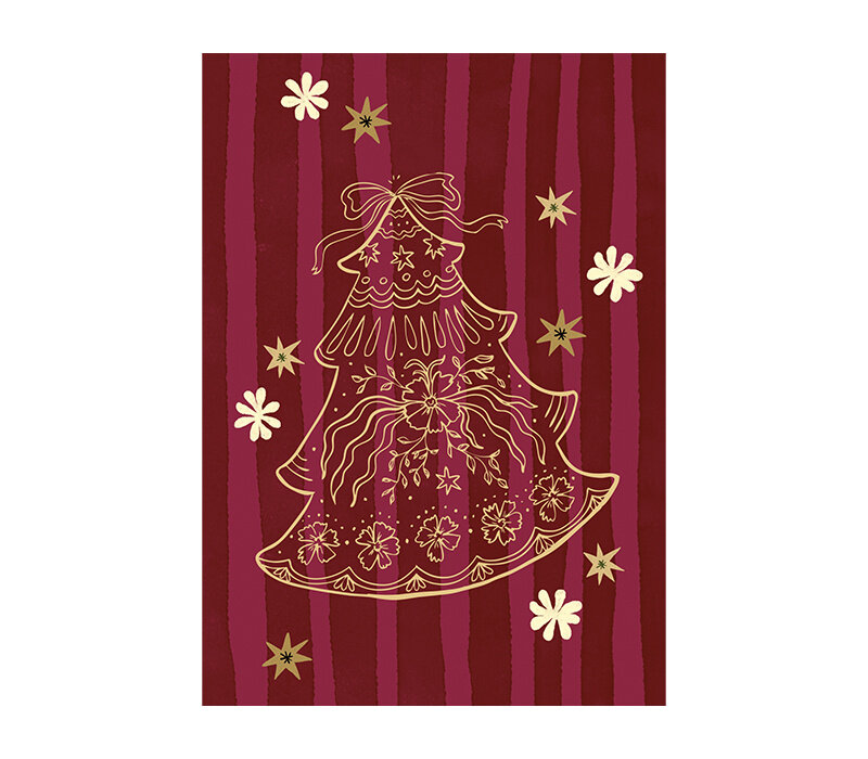 Postcard - Christmas Tree