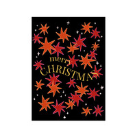 Postcard - Merry Christmas Stars