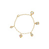 All the Luck in the World Sunlight Goldplated Armband Bedels Multi