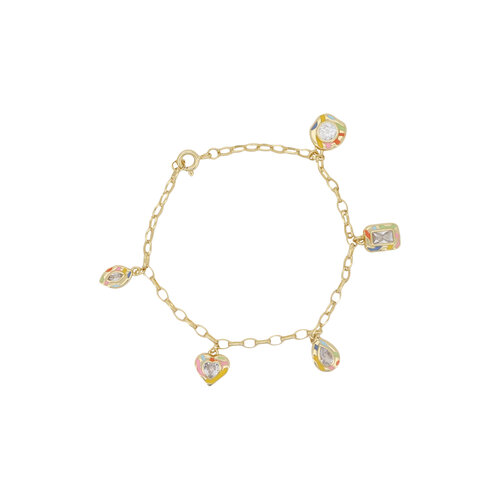 Sunlight Goldplated Armband Bedels Multi 