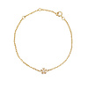 Sunlight Goldplated Bracelet Opal Flower