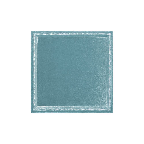 Light Blue Square Velvet Display 