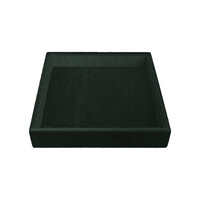 Dark Green Square Velvet Display