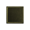 All the Luck in the World Olive Green Square Velvet Display