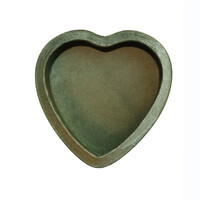 Sage Green Heart Velvet Display