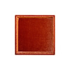 All the Luck in the World Red Brown Square Velvet Display