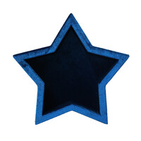 Dark Blue Star Velvet Display