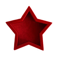 Red Star Velvet Display