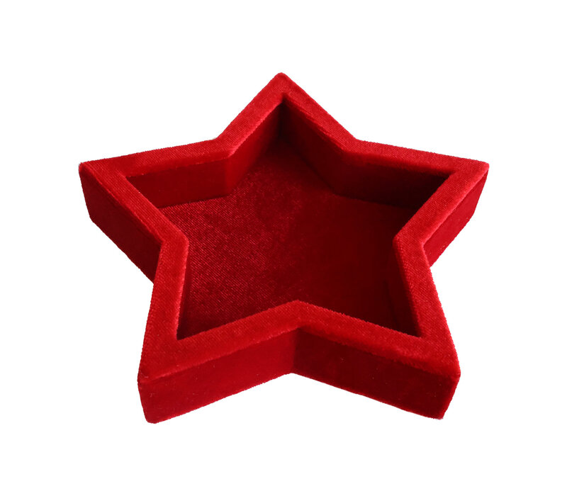 Red Star Velvet Display