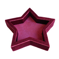 Pink Star Velvet Display