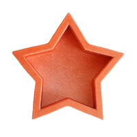 Orange Star Velvet Display