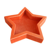 Orange Star Velvet Display