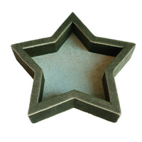 Sage Green Star Velvet Display