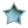 All the Luck in the World Light Blue Star Velvet Display
