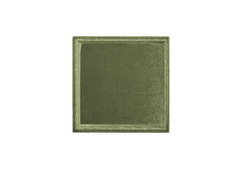 All the Luck in the World Salie Groen Vierkant Velvet Display