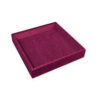 Pink Square Velvet Display